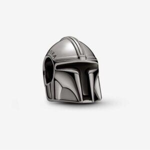 Brand New Retired Pandora x Disney x Star Wars Lucas Films Mandalorian Helmet